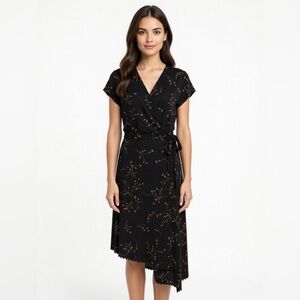 NWOT Joie Bethwyn E Floral Asymmetrical Wrap Dress